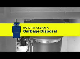 how to clean a garbage disposal you