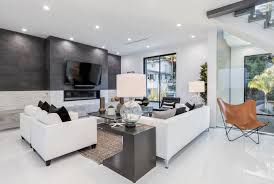 living room with white floors ideas