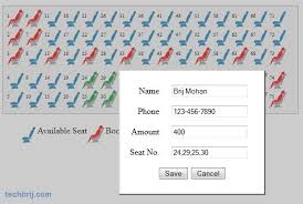 Online Ticket Booking System Using Asp Net Techbrij