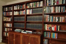 Bookshelves come in a variety of materials, finishes, and shapes, so it is easy to find a shelf or cabinet for your home. Libraries And Wall To Wall