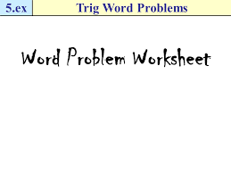 Yes, you can solve an incorrectly set up equation and find an answer. How Do I Use Trigonometry To Solve Word Problems Ppt Video Online Download