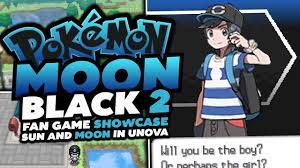 NEW POKEMON DS ROM HACK! Pokemon Moon Black 2 Showcase Sun & Moon in Black  & White 2! - YouTube