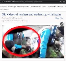 Video viral bangladesh beredar di tiktok. 4 Year Old Video Of A Bangladesh Teacher Sexually Harassing A Student Is Viral As From Indian Madarsa Facto News