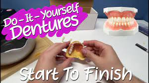 homemade denture diy denture fall