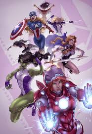 We Can Do It! A Marvel Avengers work by Quirkilicious