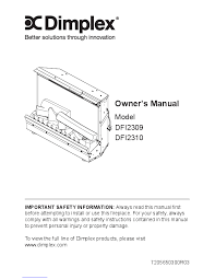 Dimplex Df2608 Led Firebox Led