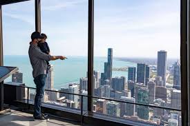 Michigan avenue until a new. 360 Chicago Observation Deck Atop Hancock Building Reopens Urbanmatter