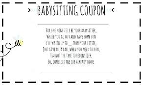 Gift Certificate Template Free Download Fresh Babysitting