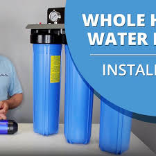 However, this type of water filter requires proper installation that involves plumbing. Whole House Water Filter Installation Video My Water Filter Blog