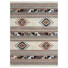 abani rug sedona southwestern beige red 4 ft x 6 ft diamond pattern area rug