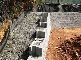 Permeable Concrete Retaining Wall