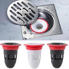 1pc plastic shower floor drain backflow