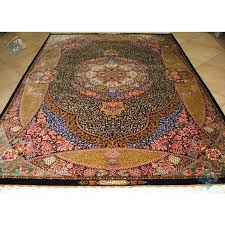 rug qom carpet handmade shah design