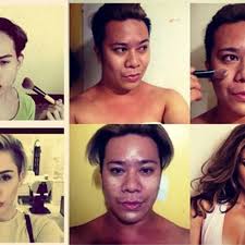 tren meme before after makeup filipina