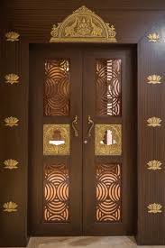 10 Unique Pooja Room Door Designs