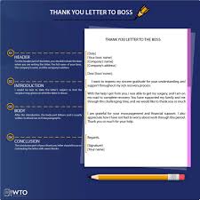 appreciation letters for your boss