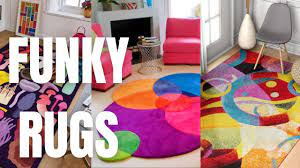 funky rug ideas and decor multicolored