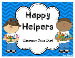 Happy Helpers Classroom Jobs Chart