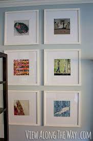 diy picture frame wall oversized