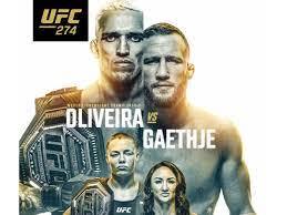 UFC 274 poster, video trailer drop for ...