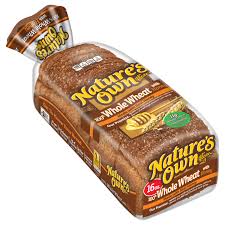 nature s own bread 100 whole wheat