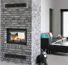 Double Sided Fireplace Insert 2 1