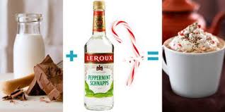 Image result for peppermint schnapps hot chocolate