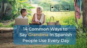say grandma in spanish
