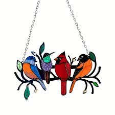 Acrylic Bird Pendant Decoration