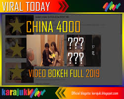 Thanks for watching #videobokeh #bokehvideo. The Latest Video Bokeh Full 2019 China 4000 Karajuki