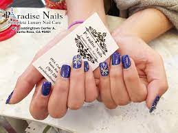 paradise nails nail salon 95401
