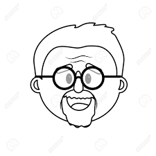 Connect with friends, family and other people you know. Line Old Man Face With Hairstyle Royalty Free Cliparts Vectors And Stock Illustration Image 80452015
