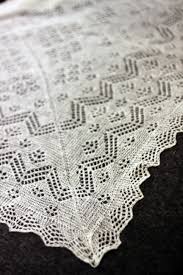 This simple and effective knitting lace pattern is both airy and voluminous. 2ply Lace J S Blog
