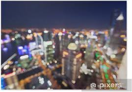 2nd account of @ohhbekotv go follow and subscribe to my youtube channel this is just the begining. Bokeh Of Skyline At Sunset Time Shanghai China Poster Pixers We Live To Change