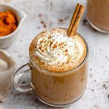 homemade pumpkin e latte