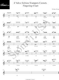 4 Valve Edition Bb Trumpet Fingering Chart Stomvi Usa