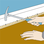 how to lay carpet underlay lets do