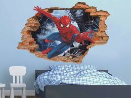 spiderman 3d wall decal wall sticker