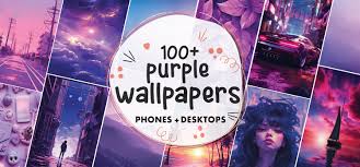 purple aesthetic wallpaper backgrounds