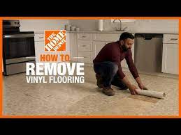 how to remove vinyl flooring the home