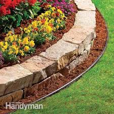 A comparison of available lawn and garden edging materials by brick or pavers used as edging are an effective way of keeping lawn from spreading into landscaped beds. Remodelaholic 27 Beautiful Garden Edging Ideas