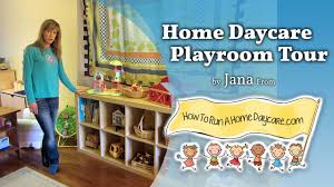 run a home daycare playroom tour