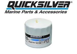Details About Quicksilver Outboard Oil Filter Mercury Mariner 75 115hp 35 877761q01