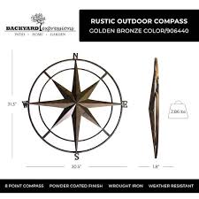 Bronze Compass Outdoor