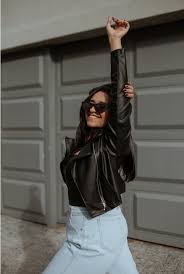 Biker Leather Jacket For Edgy Fashion