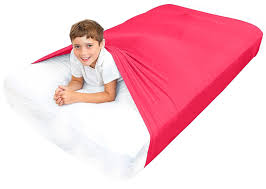 sensory bed sheet for kids compression