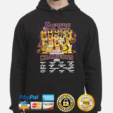 Check out our lakers championship shirt 2020 selection for the very best in unique or custom, handmade pieces from our clothing shops. Los Angeles Lakers Champion 2020 Signatures Shirt Hoodie Sweater Long Sleeve And Tank Top
