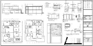 2d Floor Plan Section Elevation