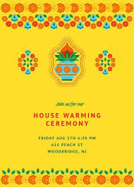 Invitation Templates Housewarming Best Of Griha Pravesh Invitation
