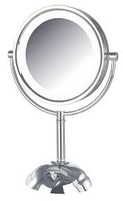 swivel led lighted vanity mirror
